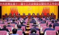 中国共产党天津市西青区委十一届十三次全体会议暨经济工作会议召开