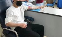 学府街机关党员干部积极参与无偿献血活动 