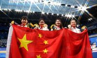 天津拿到东京奥运首金 董洁随中国游泳队夺冠