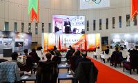 喜迎北京冬奥会 萨马兰奇纪念馆举办火炬接力展