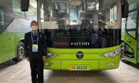 一场冬奥会的历练，一份出色的答卷 北京公交集团安德琪点赞福田欧辉氢燃料客车
